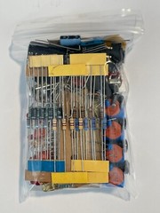 BEST Electronic Bag of Parts Components Nice, Capacitors, LEDs +MORE DIY