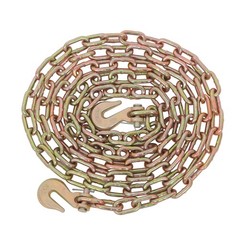 1/4 12′ G70 Truck Drag Chain J-Hooks V-Chain Flatbed Truck