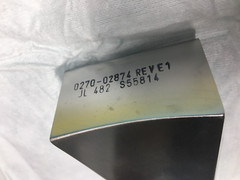 AMAT 0270-02874 FIXTURE, SINGLE CUP GUIDE, 300MM ENCORE, 149103