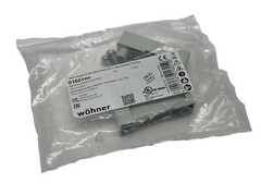 Wohner 01601000 Support For Earth And Neutral Busbars Single Pole PE/N-support