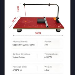 Foam Cutter Benchtop Foam Cutter 38W Foam Wire Cutter KT Board Cutting Workbench