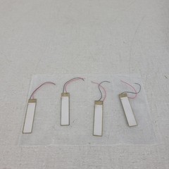 *Lot of 4* PiezoDrive BA4510 Piezoelectric 1mm Bender ±100V Resonance 170Hz