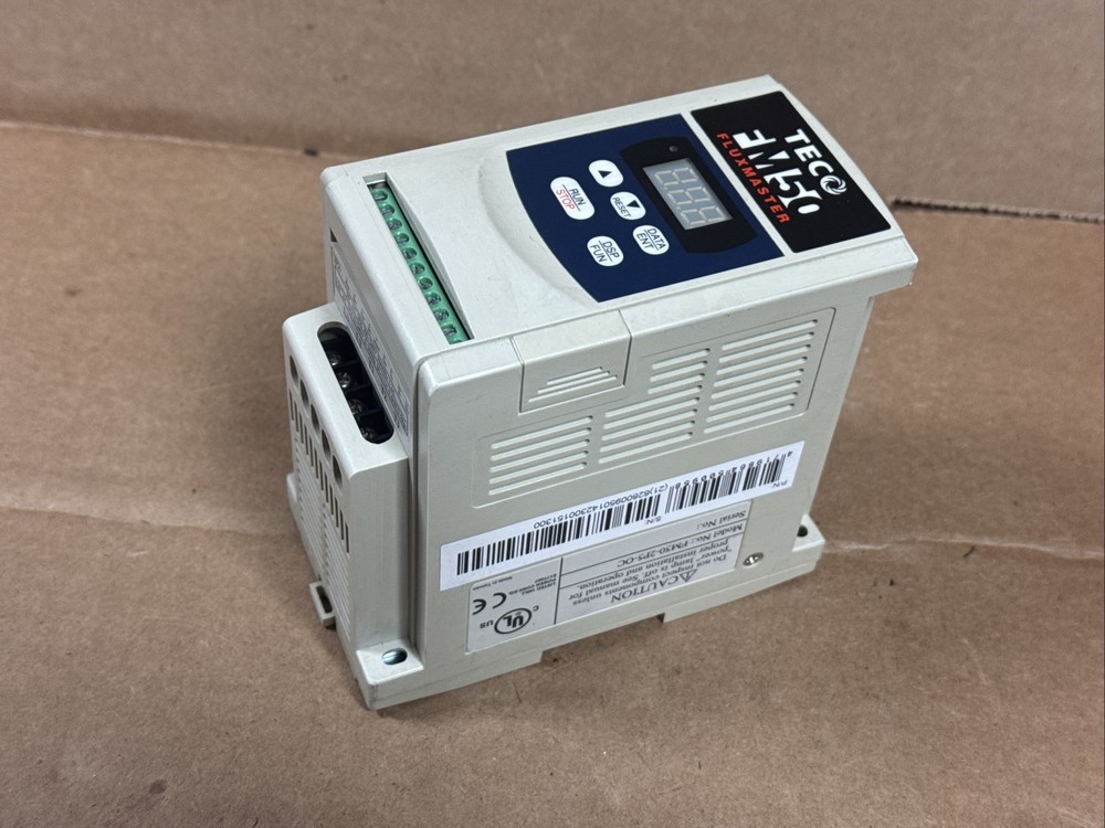 TECO FM50-2P5-OC FM50 Drive .5HP 200-240V WARRANTY FAST SHIPPING