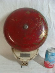 Vintage Henschel Co Electric Fire Alarm Bell Used