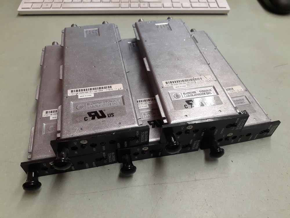 (5) Blonder Tongue MICM-D Channel 24 Audio Video Fixed Channel Modulator 7797D