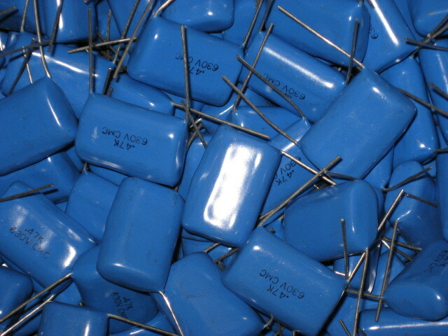 .47uf 630 volt Polyester Film Capacitor, new