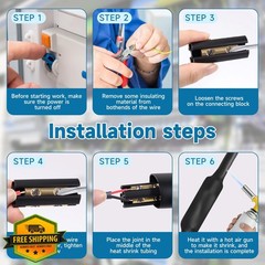 WLFINKMO Underground Wire Splice Kit 5 Set