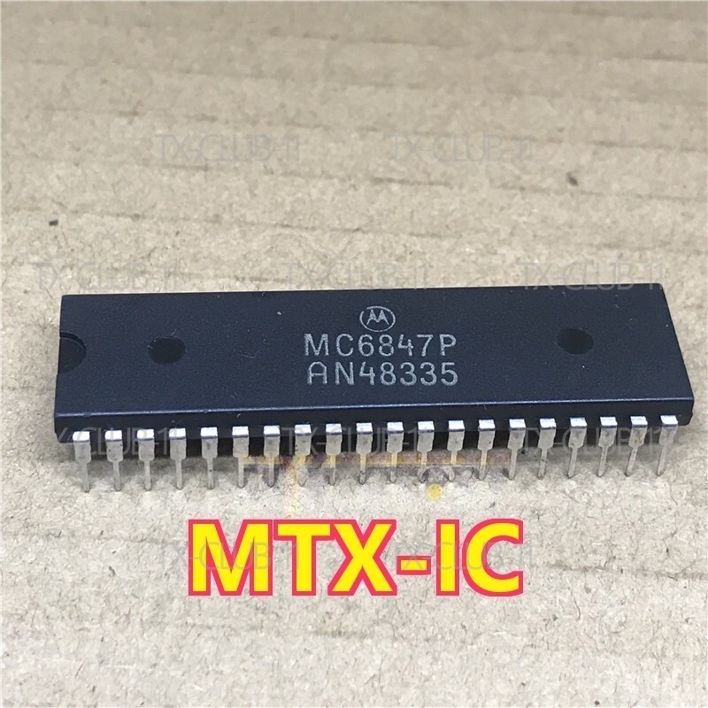 MTX-IC 5X MC6847P MC6847 6847 Video Display Generator DIP40 Fast Delivery