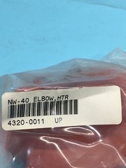 HPS / MKS 4320-0011 HEAT SHIELD, NW-40 ELBOW HEATER UP, 133477