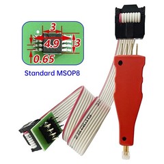 TSSOP8/MSOP8 Chip Burn Test Probe Micro Chip Spring Pin Car Connection Cable#