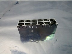 1 Lot of 10 TE Connectivity 1368035-4 PCB Mounted Jacks Single/Multi Port,102511