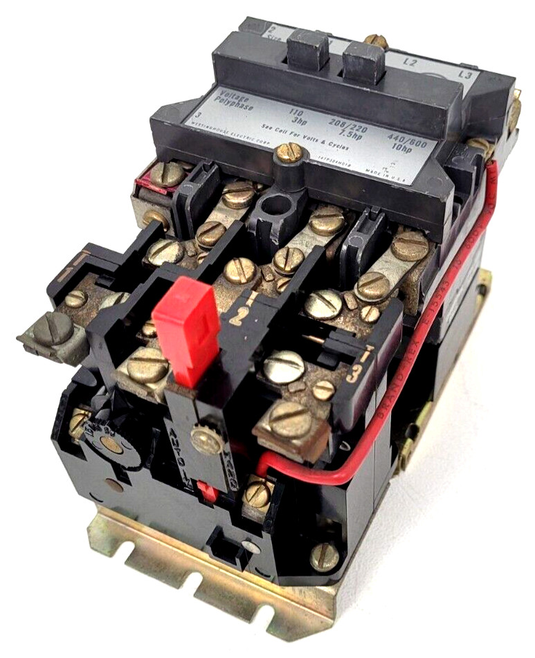 A200MICX Westinghouse Size 1 Motor Starter w/ 480V Coil – Next Day Option