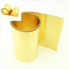 Thick 0.01-1mm，Width 100-305mm, Brass Metal Sheet Strip Yellow Copper Foil Plate