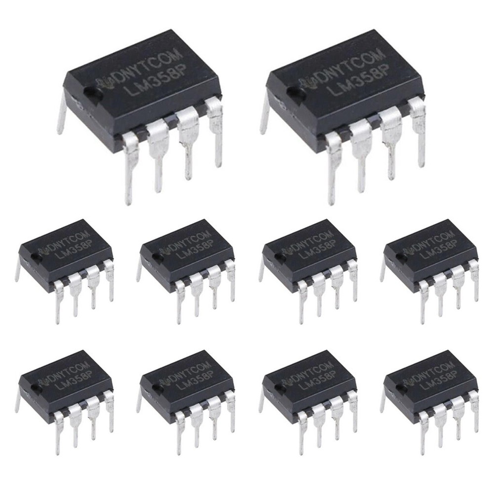 10x LM358P LM358 Dual Industry-Standard Dual Operational Amplifier New IC DIP-8