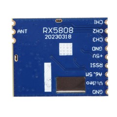 1-10Pcs 5.8GHz RX5808 -90dBm AV FM Wireless Audio Video AV Receiver Module Board