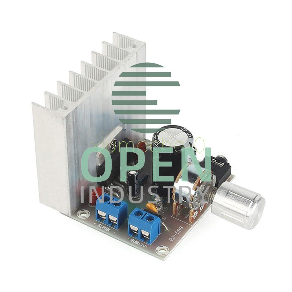 TDA7377 DC 12V Digital Audio Power Amplifier 35W+35W 2.0 Dual-channel Board NEW