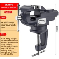 Table ViseIndustrial Grade Table Vise Universal Dual Head Table Vise