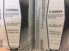 Lot of 2 Philips Ceramalux ALTO Lamp Bulb C250S50 24000 hrs (2614)