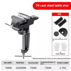 Bench Vise Small Vise Table Fixture Workbench Vise Mini Table Vise Multifunction