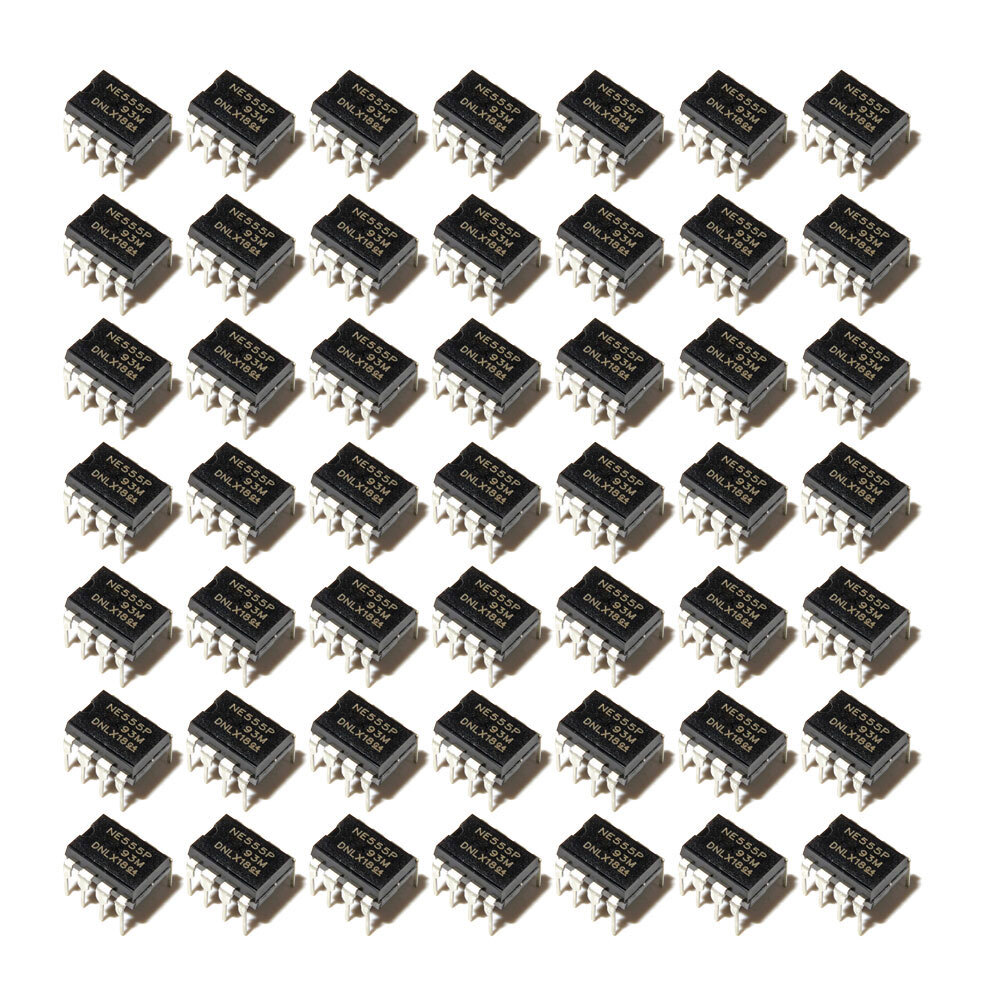 50/100pcs NE555P NE555 DIP-8 High Precision Oscillator Timer IC TI 555 USA Stock