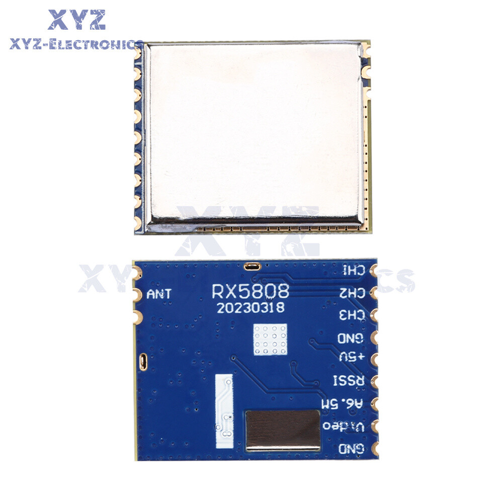 RC FPV 5.8GHz -90dBm 8CH Wireless Audio Video AV Receiving Module For RX5808