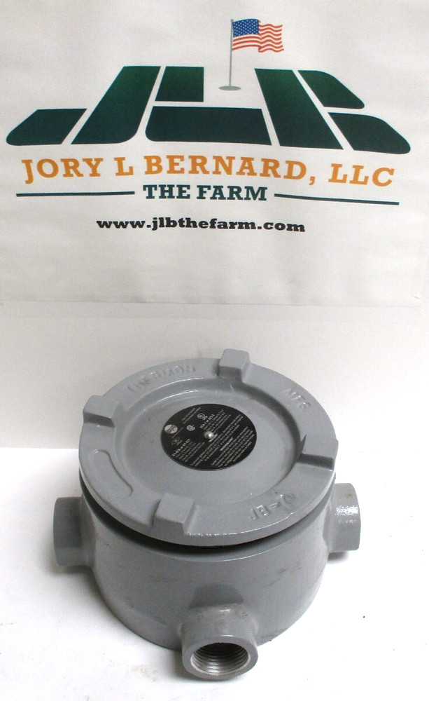 THERMON, JB7 , 1″ FNPT EXPLOSION PROOF OUTLET BOX , SURPLUS