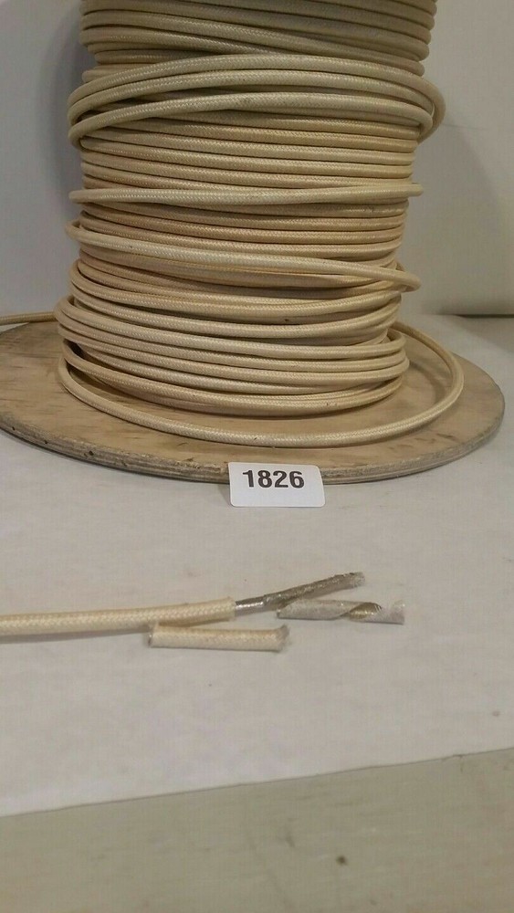6 AWG Thermocouple wire SLE stranded Fiberglass 6 AWG sold by the foot