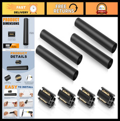 4-Pack Waterproof Wire Splice Kit for 14/3 to 8/3 UF Cables – 600V Direct Burial