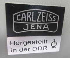 Carl Zeiss Jena Drehgeber | Ø Welle 5mm | Länge des Körpers 125 mm | Ø 60 mm