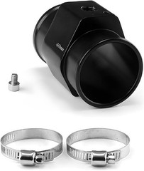 Universal 40mm Radiator Sensor Adapter with 2 Hose Clamps, Water T Color: 40mm