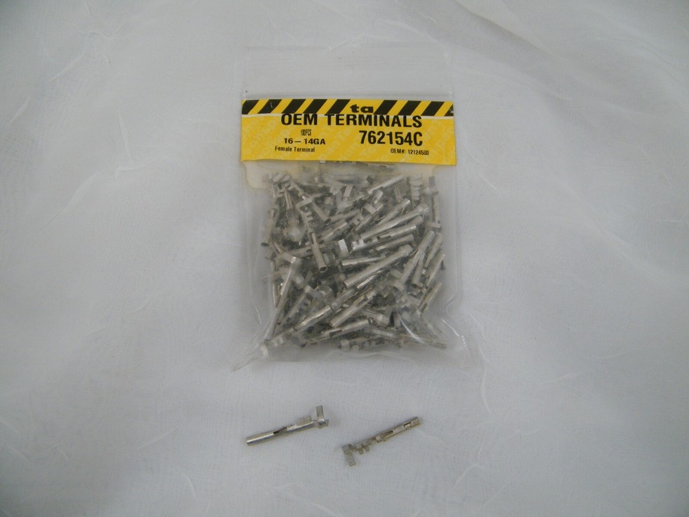 TA TECHSPAN OEM TERMINALS 762154C, 16-14GA, 12124580, 100 COUNT, NIB