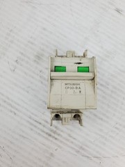 Mitsubishi CP30-BA 2 Pole Circuit Protector 220VAC 250V 50/60Hz