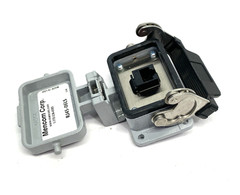 Mencom RJ45-06LS Panel Interface Connector with, RJ45, in a 06LS housing
