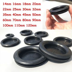 14mm-150mm Black Blanking Rubber Grommets Closed Blind Grommet Plugs Bung