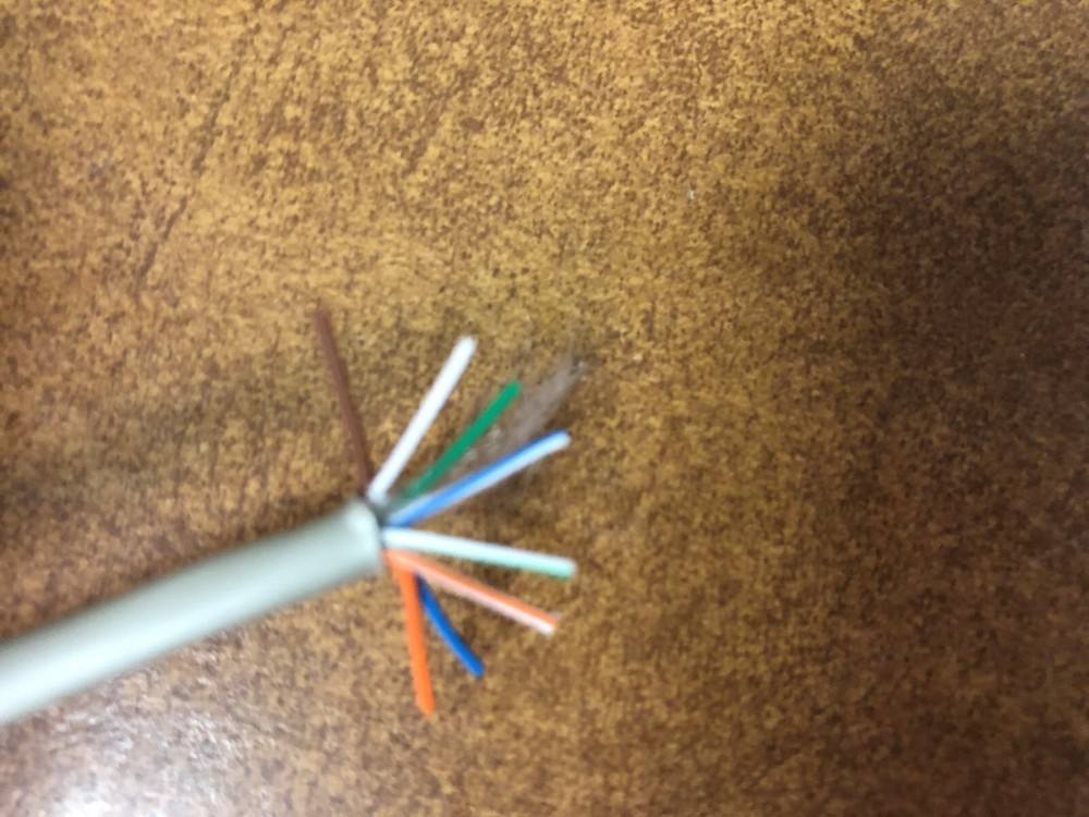 100′ Superior Essex 18-202-33 4 Pair 24 AWG UTP Cat 3 CMR Telephone Wire Cable