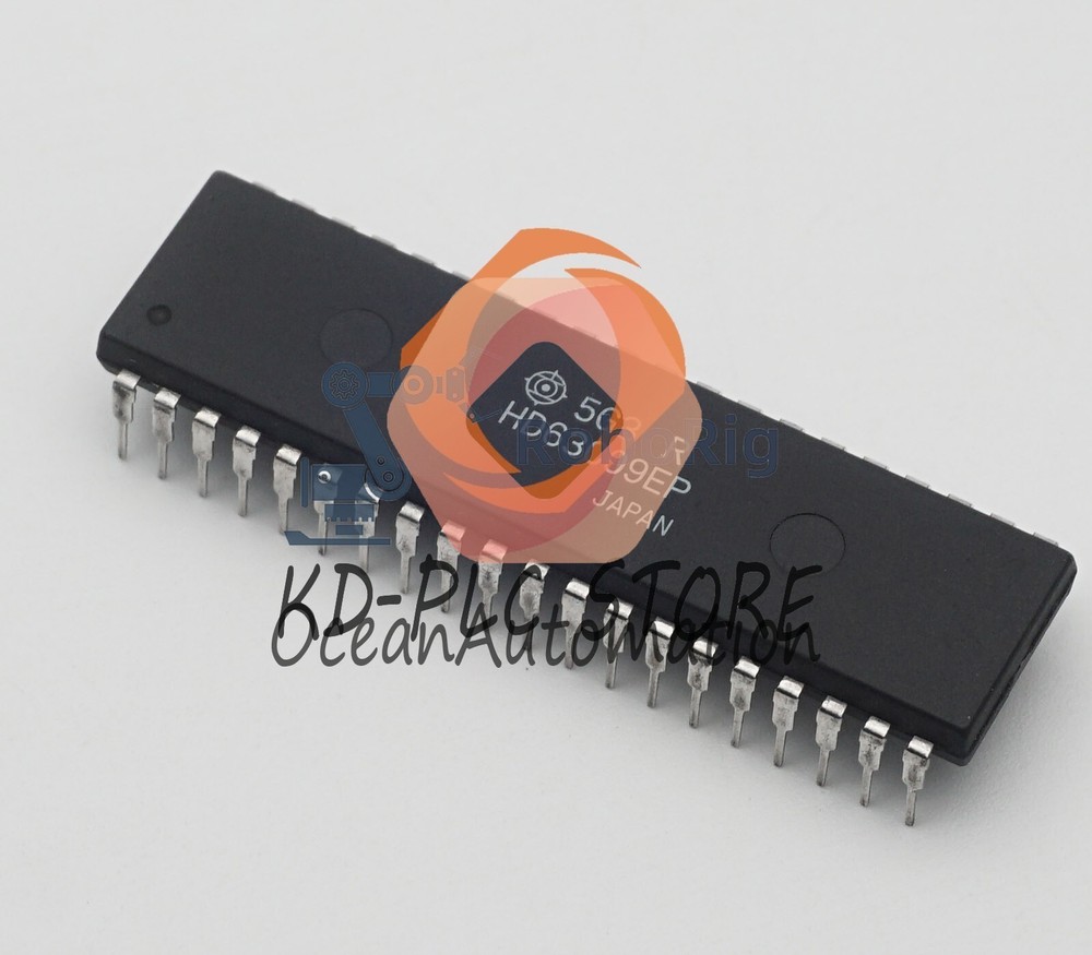 HITACHI HD63C09EP 63C09EP 63C09 8BIT MPU DIP-40 x 5PCS NEW
