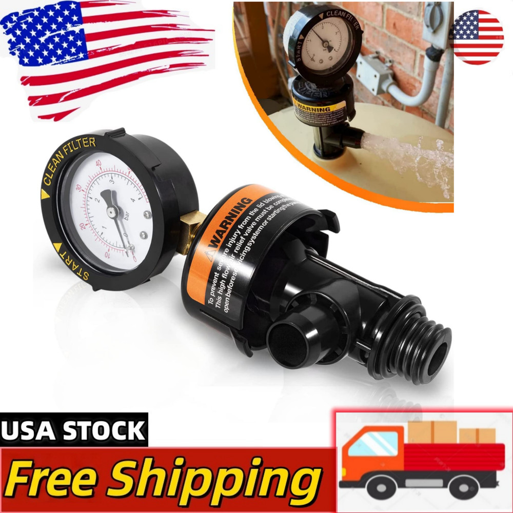 Quality Construction Pool Equipment 98209800 Pressure Measuring Tools Set