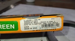 TIMKEN 21699-2516 INDUSTRIAL SEAL, 3.875 x 5.500 x .500″, MILL-RIGHT V GREEN