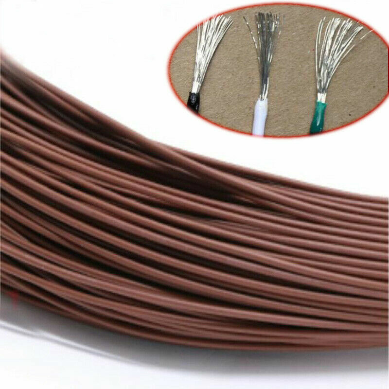 Brown Equipment Wire DIY Electrical Wire Flexible Cable UL1007 16/18/20~30AWG