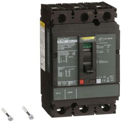 NIB – Square D – HLL36020 – 20 Amp 3 Pole 600Vac Molded Case Circuit Breaker