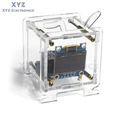 DIY ESP8266 Mini Weather Forecast Electronic Clock Kit 0.96″ OLED Display+Shell