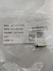 Pan Pacific RCA-6023SN RCA Plug Connector RG-6 Tri-Shield Snap-N-Seal 2/ORDER