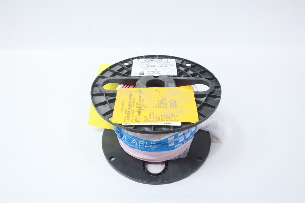 Omni Cable C81201-03 Pink Wire 12awg 500ft 600v-ac