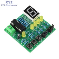 DC 5V DIY LED Decoding Display Electronic Parts DIY PCB Soldering Practice Kit