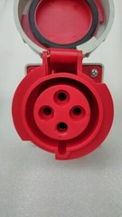 ASLO ELECTRIC ASTI242 32A 400V AC 50-60Hz 3P+T IP67 6H FEMALE PLUG LOT OF 3