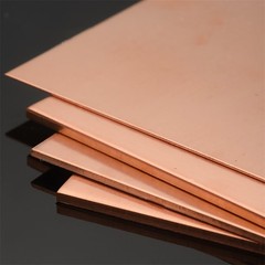 Copper Sheet, Plate Thin Material Solid Various Thickness And Sizes Copper Sheet