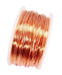 Bare Copper Wire 18 awg 4 oz Spool (50 Feet) Diameter 0.040