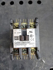 1) Cutler-Hammer C25DND330 30A 120V Coil