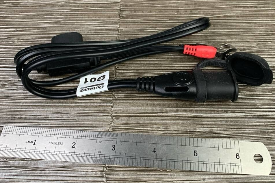 TecMate OptiMate w/15A Fuse O1 Quick Connect Weatherproof Battery Cable