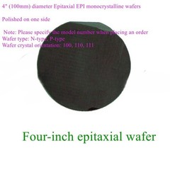 4inch，epitaxial wafer IC semiconductor single crystal polished EPI silicon wafer